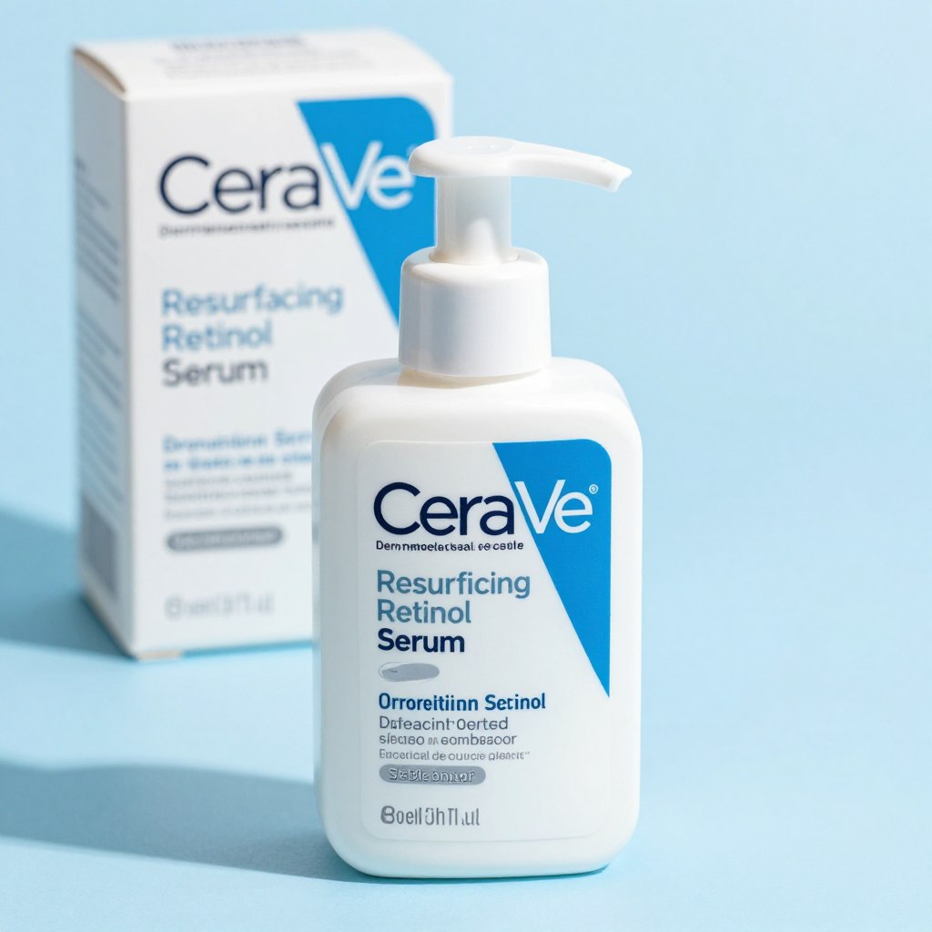 CeraVe Resurfacing Retinol Serum 2026 formula in dermatologist-recommended packaging